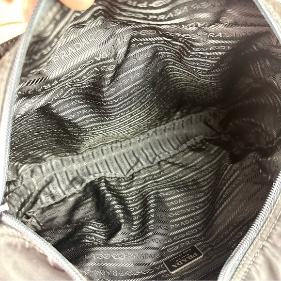 Prada black nylon shoulder bag or diaper bag with dust bag - Picture 8 of 16